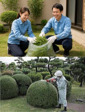 庭のお手入れ・剪定草刈り