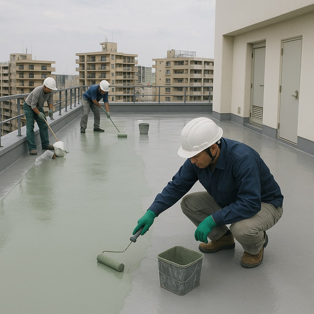 防水塗装工事の大興美装　工事イメージ画像