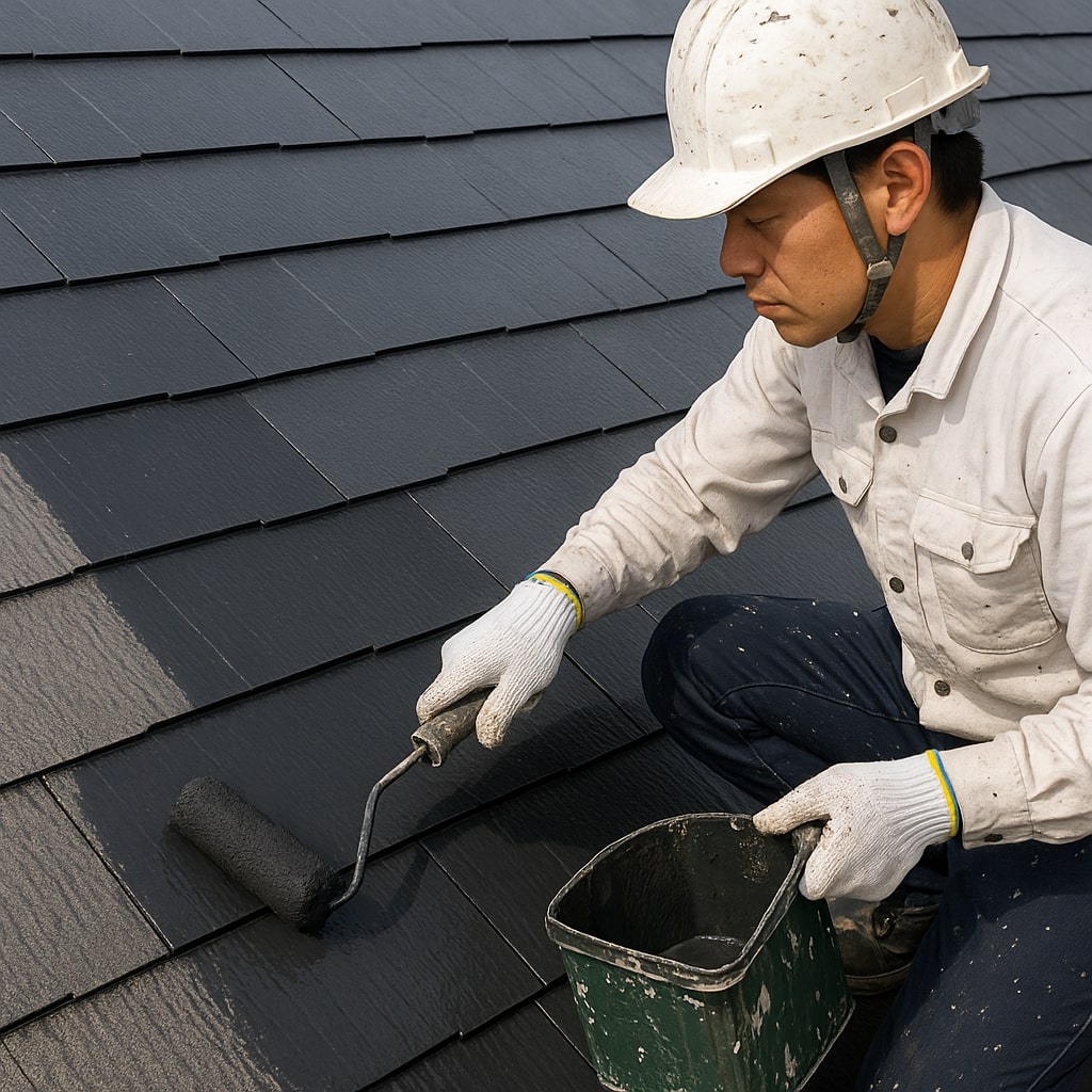 屋根塗装イメージ画像｜大興美装