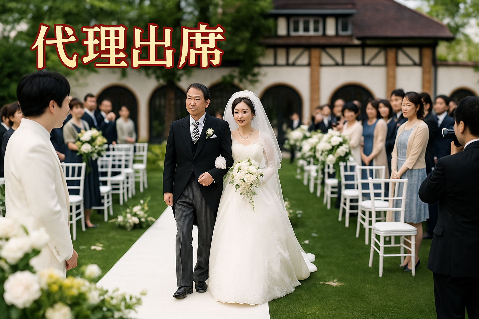 冠婚葬祭　代理出席