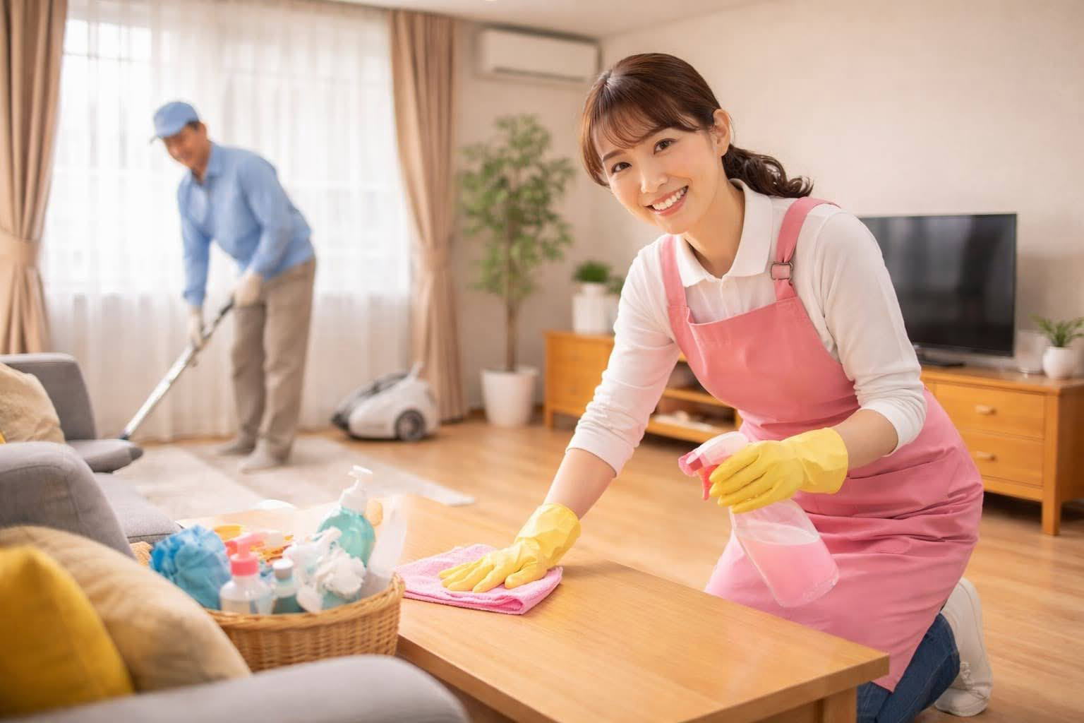 横浜市のハウスクリーニング・家事代行サービス｜女性スタッフが丁寧に掃除対応