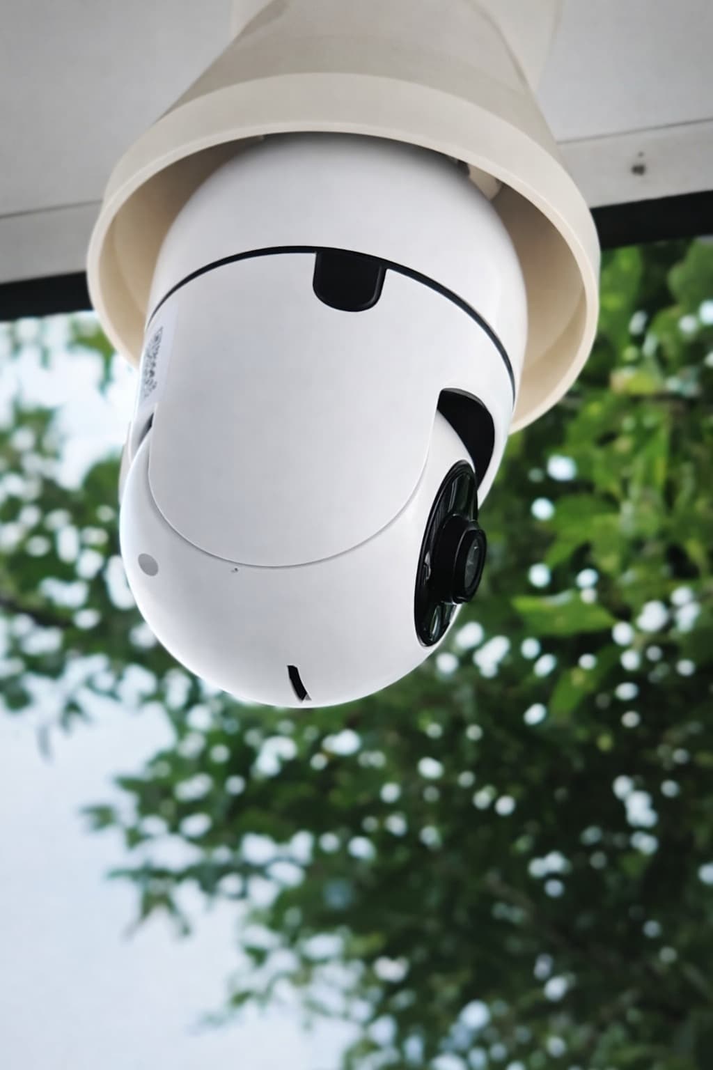 玄関監視カメラ 首振りタイプ