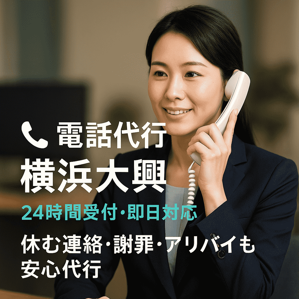 電話・早退電話代行