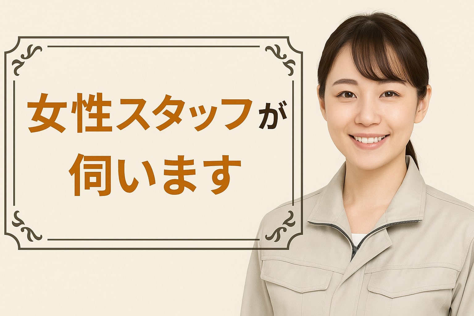 深夜の害虫駆除・深夜のゴキブリ駆除、女性スタッフ同行