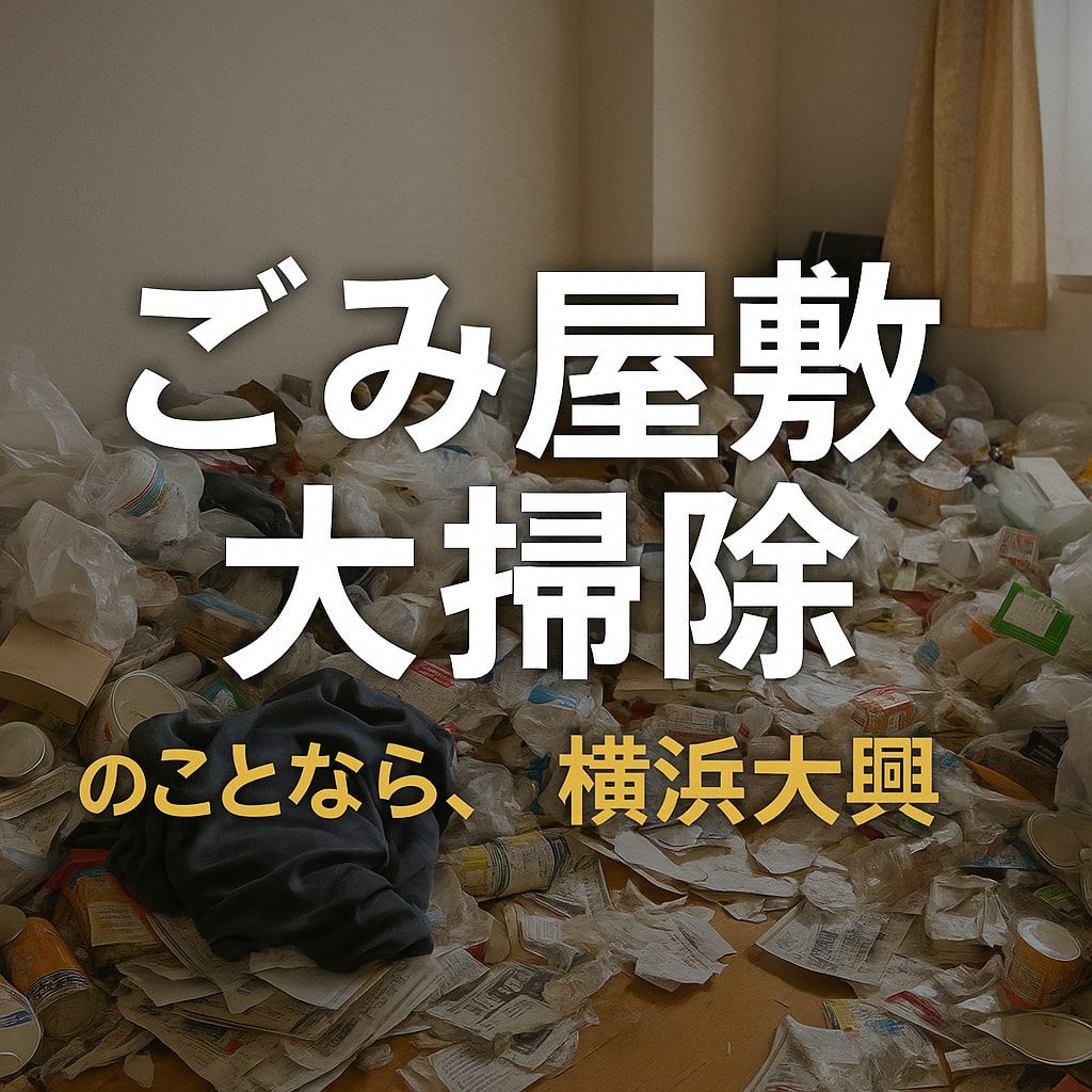 ごみ屋敷大掃除 横浜大興