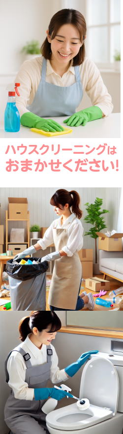 ハウスクリーニング