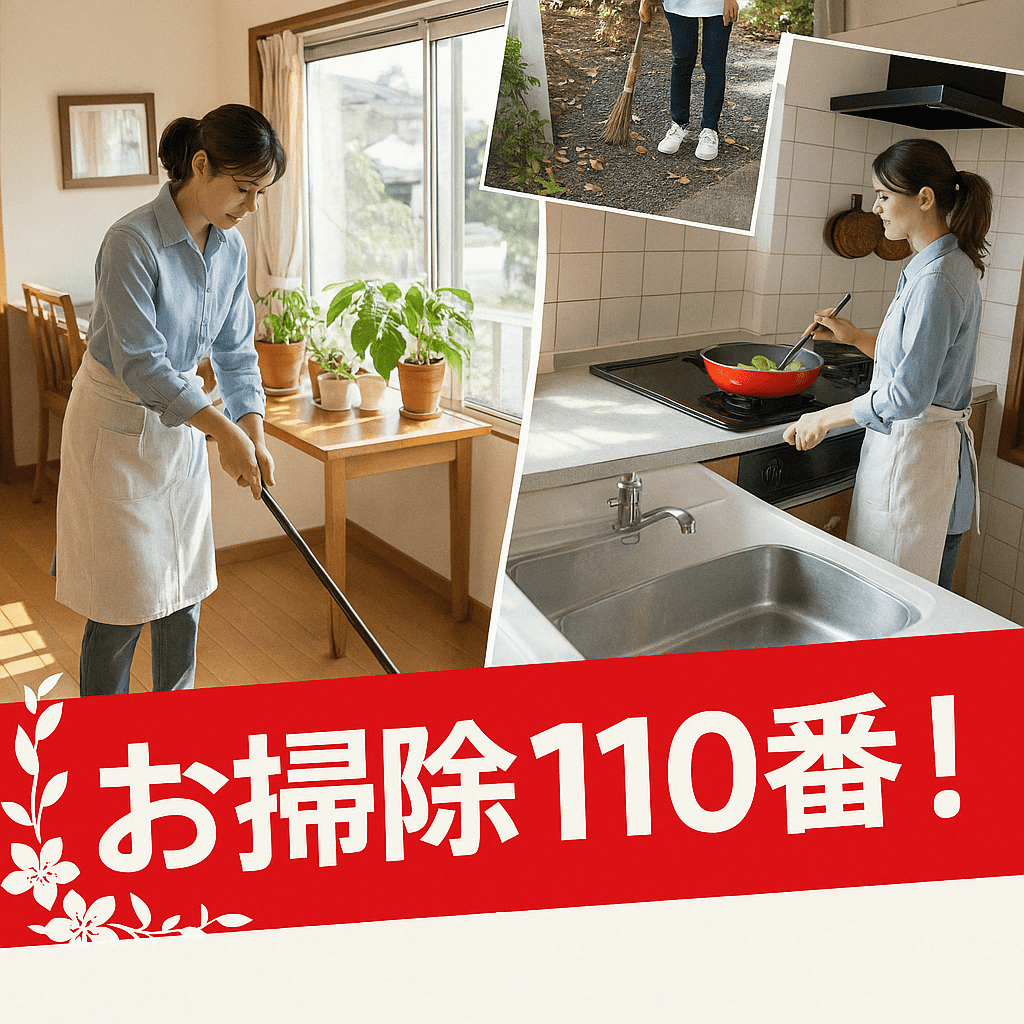 便利屋・何でも屋・代行屋｜ハウスクリーニング・浮気調査・電話代行・害虫駆除
