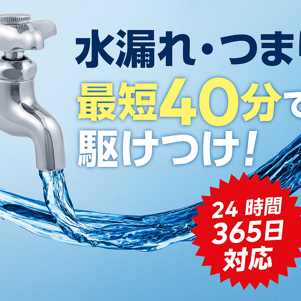 水漏れトラブルイメージ1