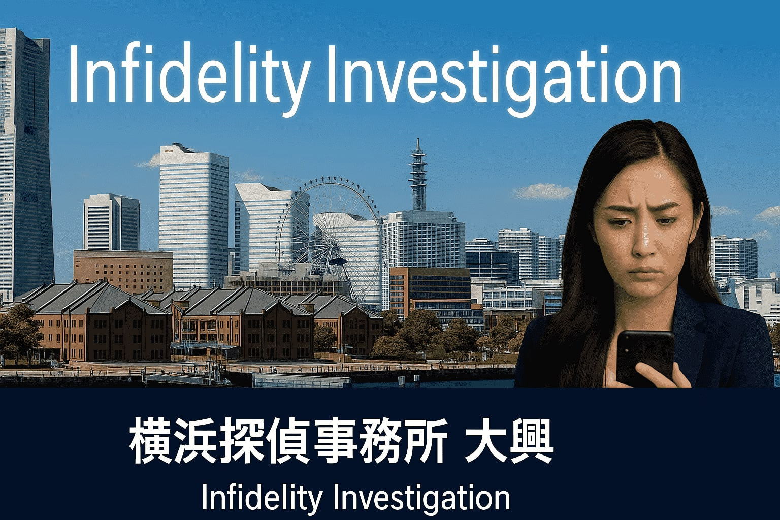 浮気・不倫調査 女性探偵バージョン・夜のホテル街を歩く不倫カップル