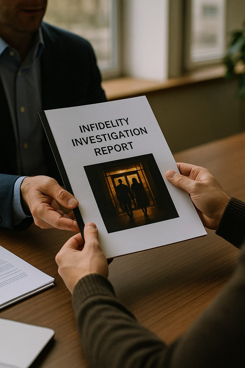 浮気・不倫調査 女性探偵バージョン・夜のホテル街を歩く不倫カップル